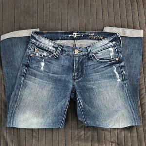 For all mankind crop jeans 24